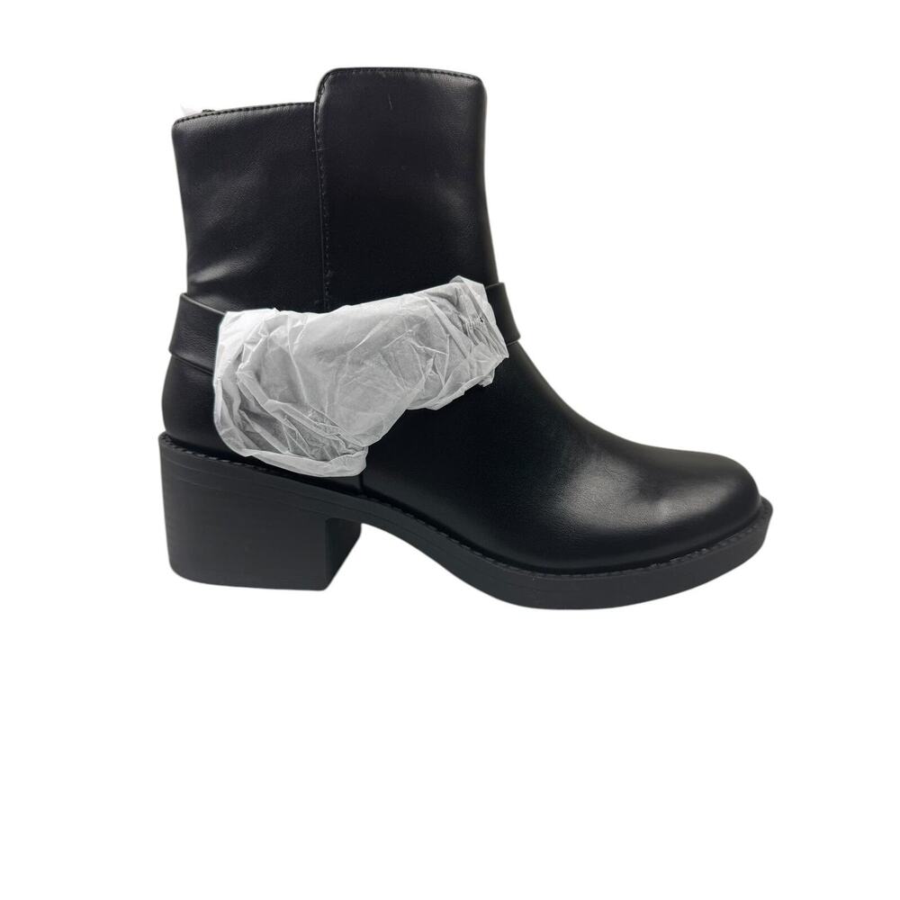 XOXO Women's GEN‎ Ankle Boot, Black, 7.5 - Picture 4 of 7